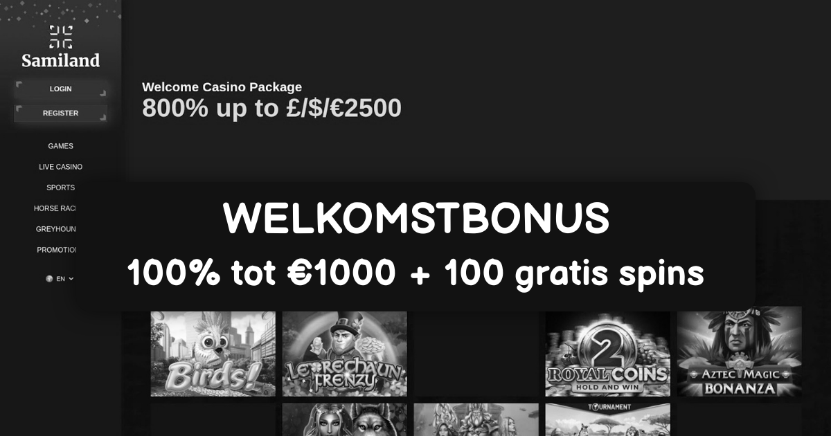 Samiland Casino - Beste Online Slots Nederland